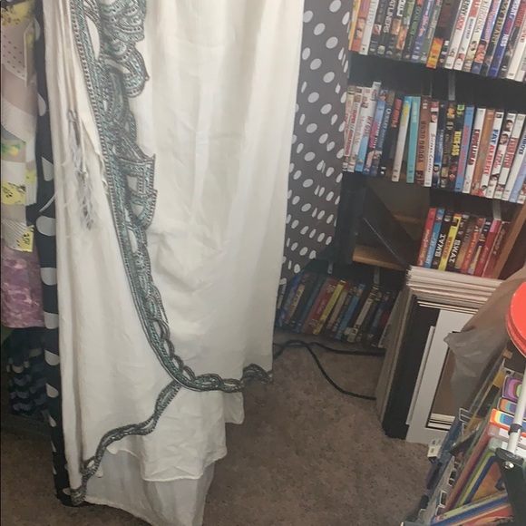 BNWT NAFNAF BEADED HI/low gown/dress sz. 2 - Picture 2 of 7